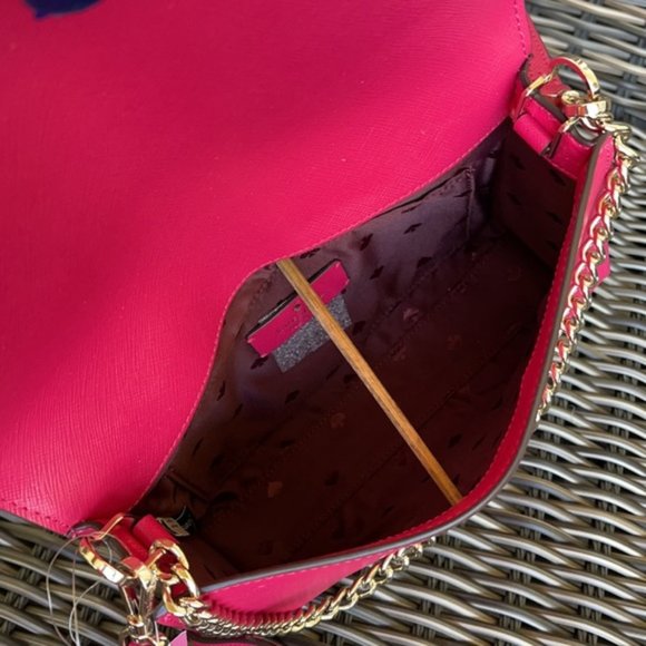 kate spade Bags Kate Spade Carson Convertible Crossbody Pink Ruby
